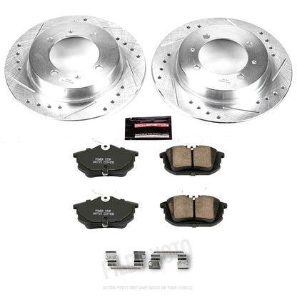 PowerStop Power Stop 00-04 Volvo S40 Rear Z23 Evolution Sport Brake Kit K913