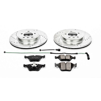 PowerStop Power Stop 01-06 BMW 330Ci Front Z23 Evolution Sport Brake Kit K933