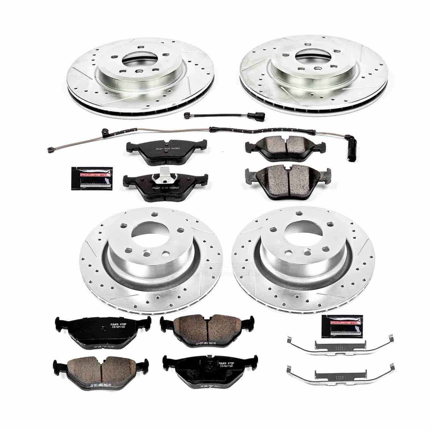 PowerStop Power Stop 06-08 BMW Z4 Front & Rear Z23 Evolution Sport Brake Kit K935