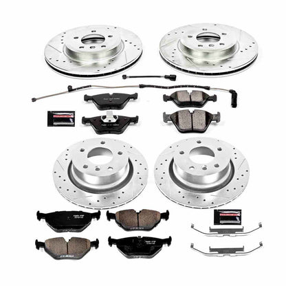 PowerStop Power Stop 06-08 BMW Z4 Front & Rear Z23 Evolution Sport Brake Kit K935