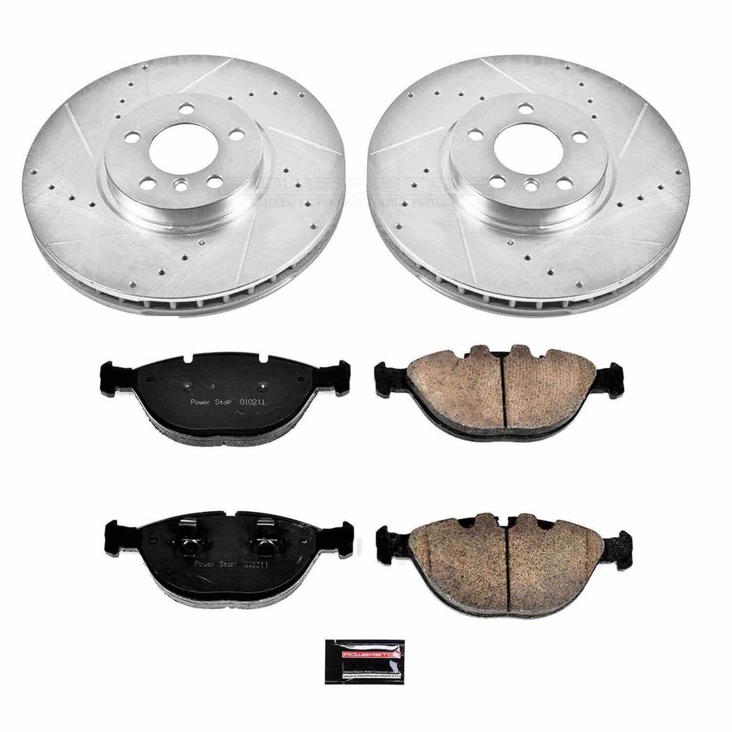 PowerStop Power Stop 02-03 BMW X5 Front Z23 Evolution Sport Brake Kit K956