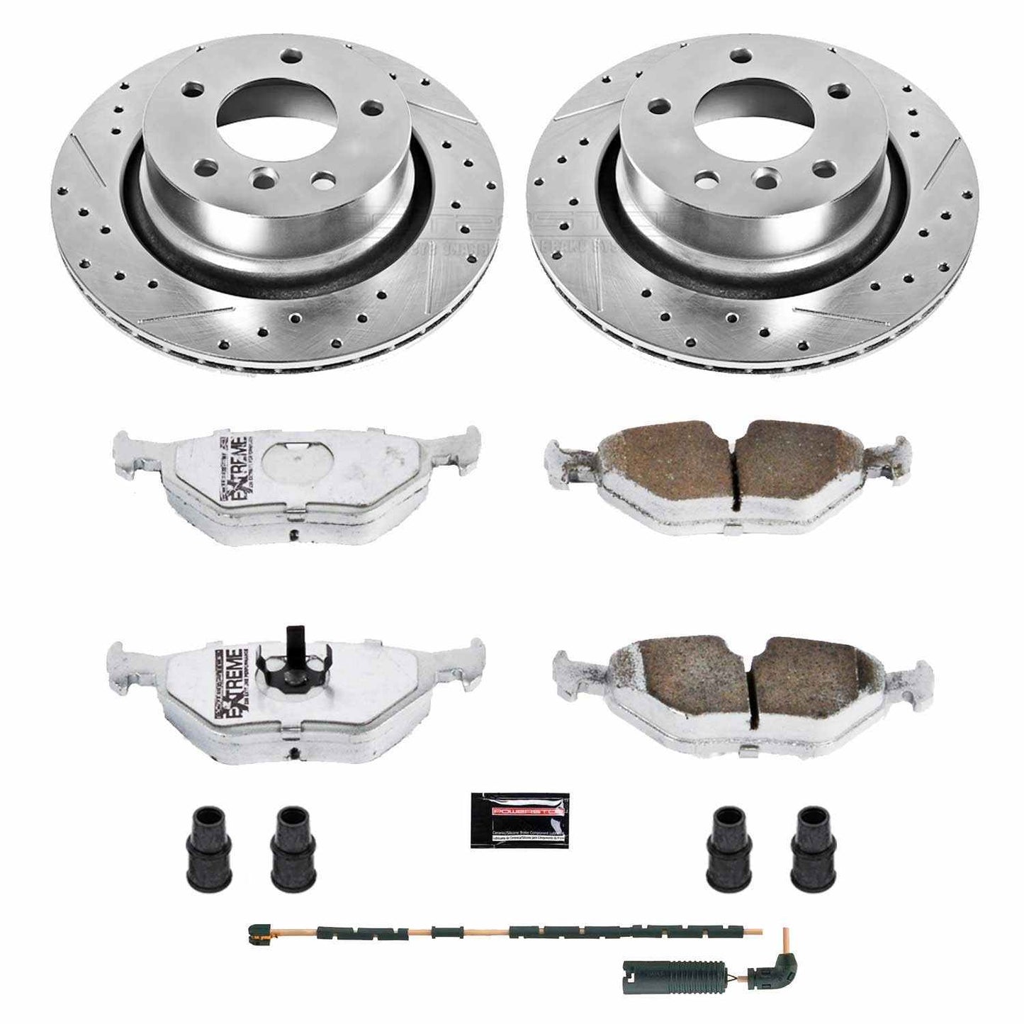 PowerStop Power Stop 03-08 BMW Z4 Rear Z26 Street Warrior Brake Kit K962-26