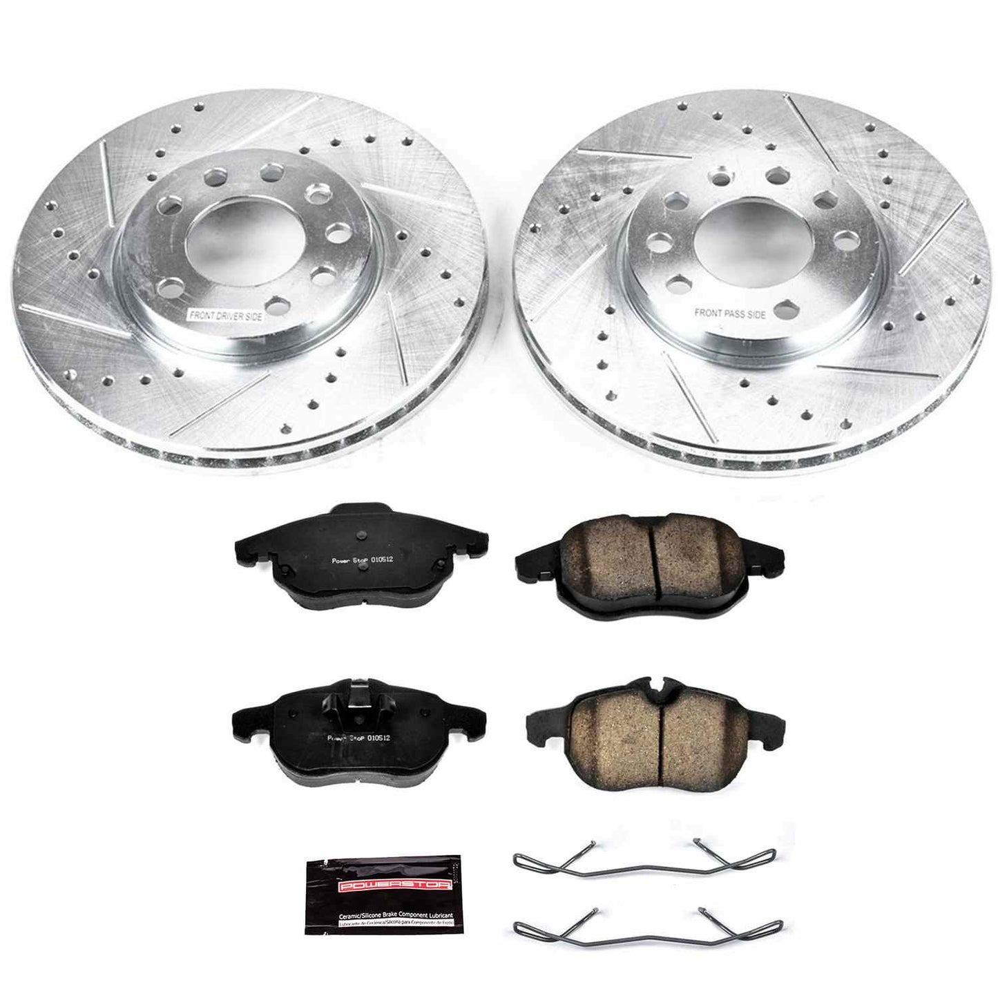 PowerStop Power Stop 03-11 Saab 9-3 Front Z23 Evolution Sport Brake Kit K978