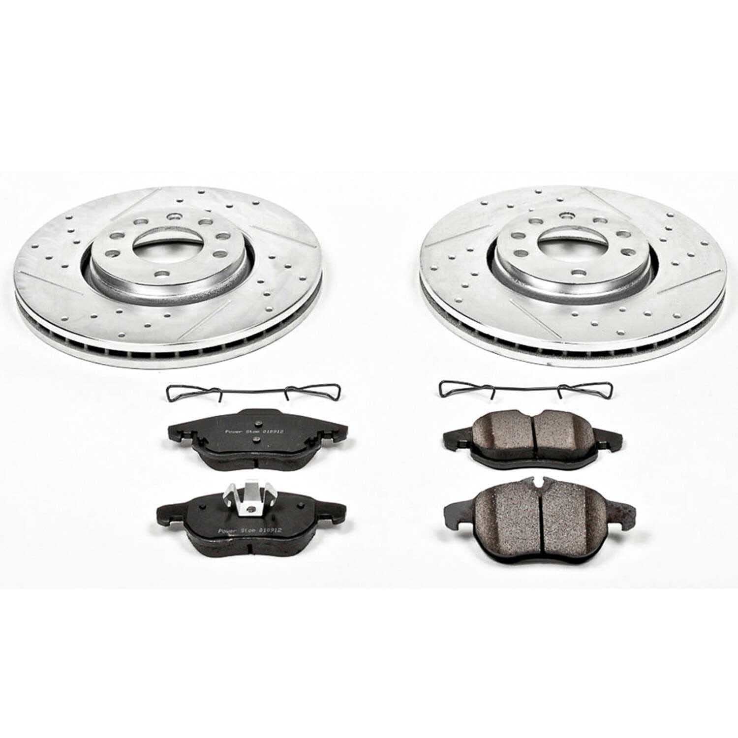 Power Stop 03-11 Saab 9-3 Front Z23 Evolution Sport Brake Kit K985