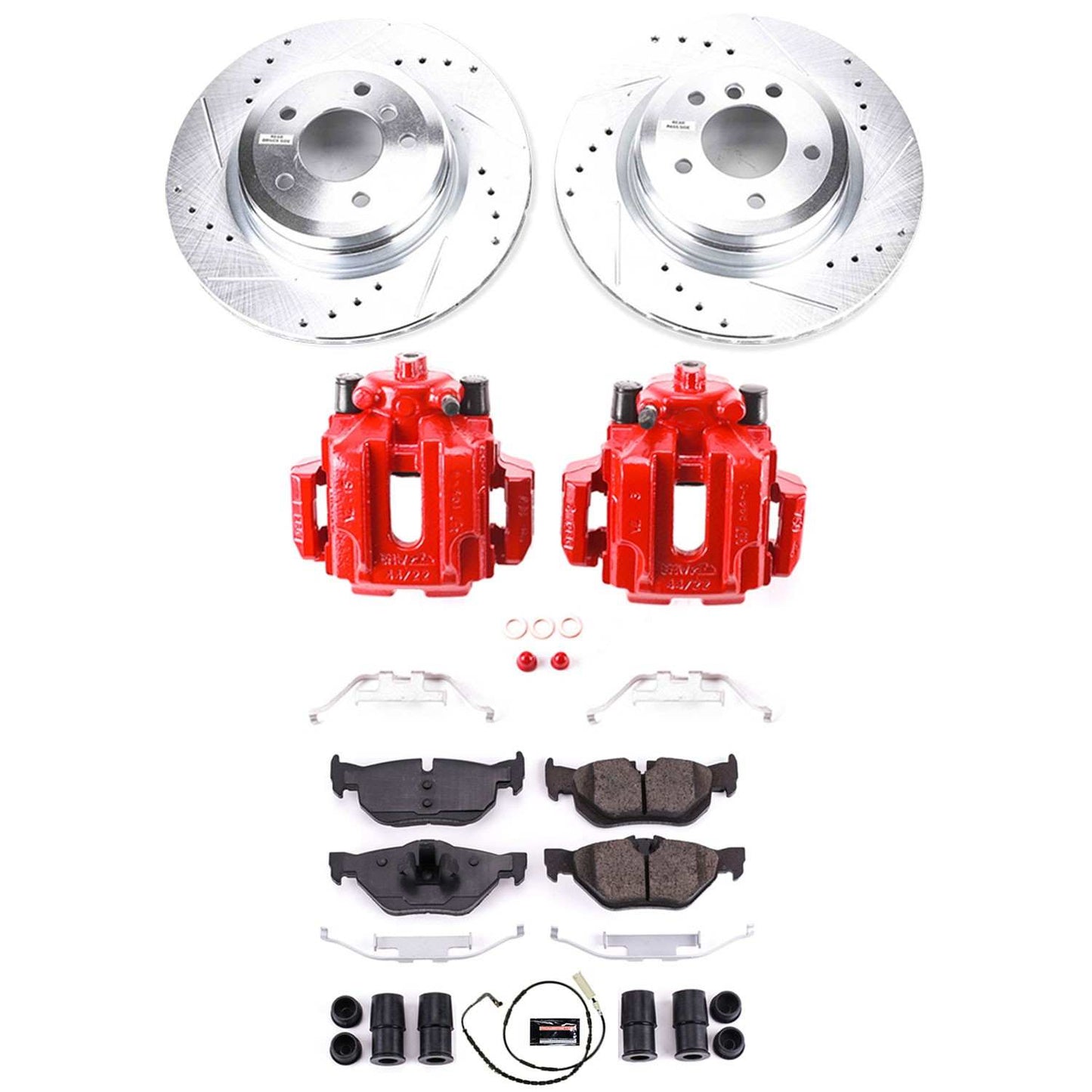 PowerStop Power Stop 2006 BMW 325i Z23 Evolution Kit w/ Calipers - Rear KC044