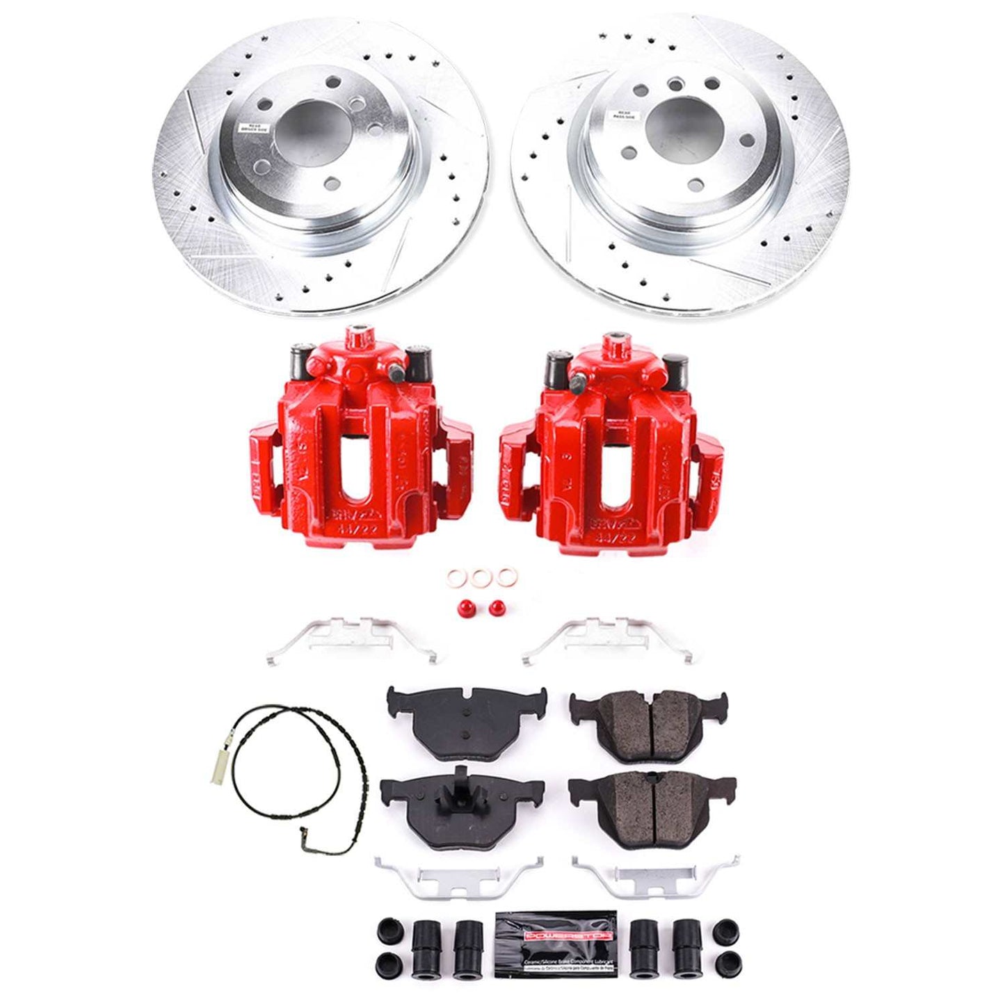 PowerStop Power Stop 2006 BMW 330i Z23 Evolution Kit w/ Calipers - Rear KC045