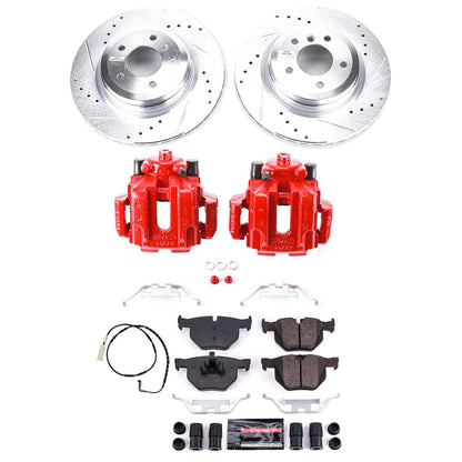 PowerStop Power Stop 2006 BMW 330i Z23 Evolution Kit w/ Calipers - Rear KC045