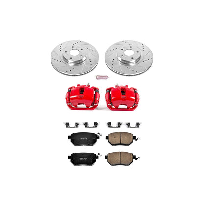 PowerStop Power Stop 03-05 Infiniti FX35 Z23 Evolution Kit w/ Calipers - Front KC091B