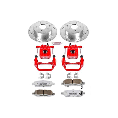 PowerStop Power Stop 10-12 Nissan Altima Rear Z26 Street Warrior Brake Kit w/Calipers KC098A-26
