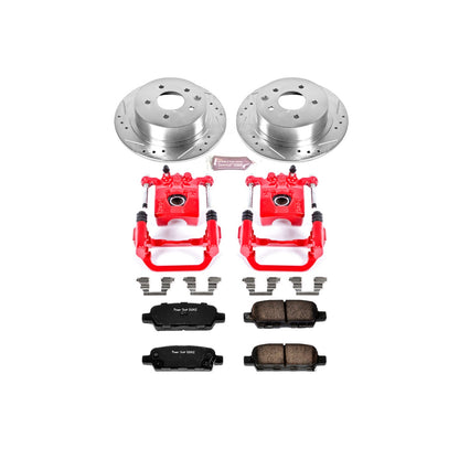 PowerStop Power Stop 02-06 Nissan Altima Z23 Evolution Kit w/ Calipers - Rear KC098