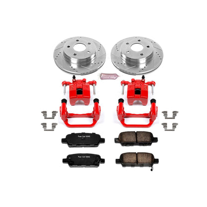 PowerStop Power Stop 03-05 Infiniti G35 Z23 Evolution Kit w/ Calipers - Rear KC103