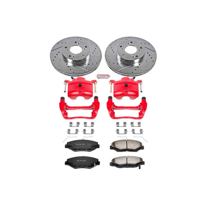 PowerStop Power Stop 14-15 Acura ILX Front Z36 Truck & Tow Brake Kit w/Calipers KC1043A-36