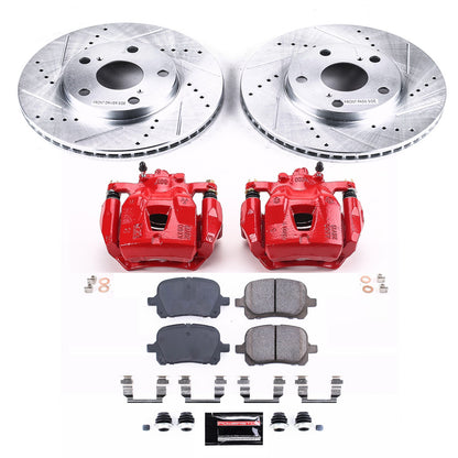 PowerStop Power Stop 97-01 Lexus ES300 Z23 Evolution Kit w/ Calipers - Front KC1058