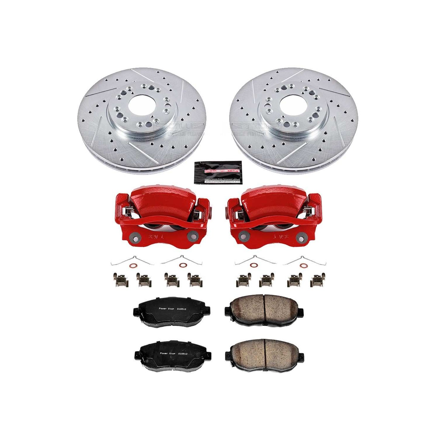 PowerStop Power Stop 01-05 Lexus IS300 Z23 Evolution Kit w/ Calipers - Front KC1077