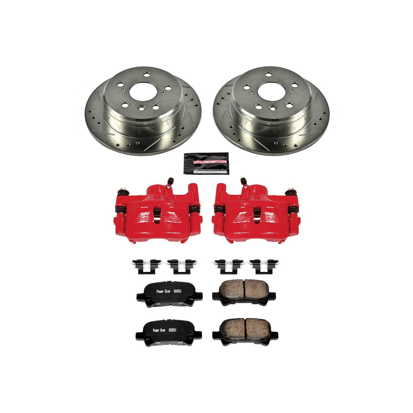 PowerStop Power Stop 1999 Toyota Solara Z23 Evolution Kit w/ Calipers - Rear KC1083