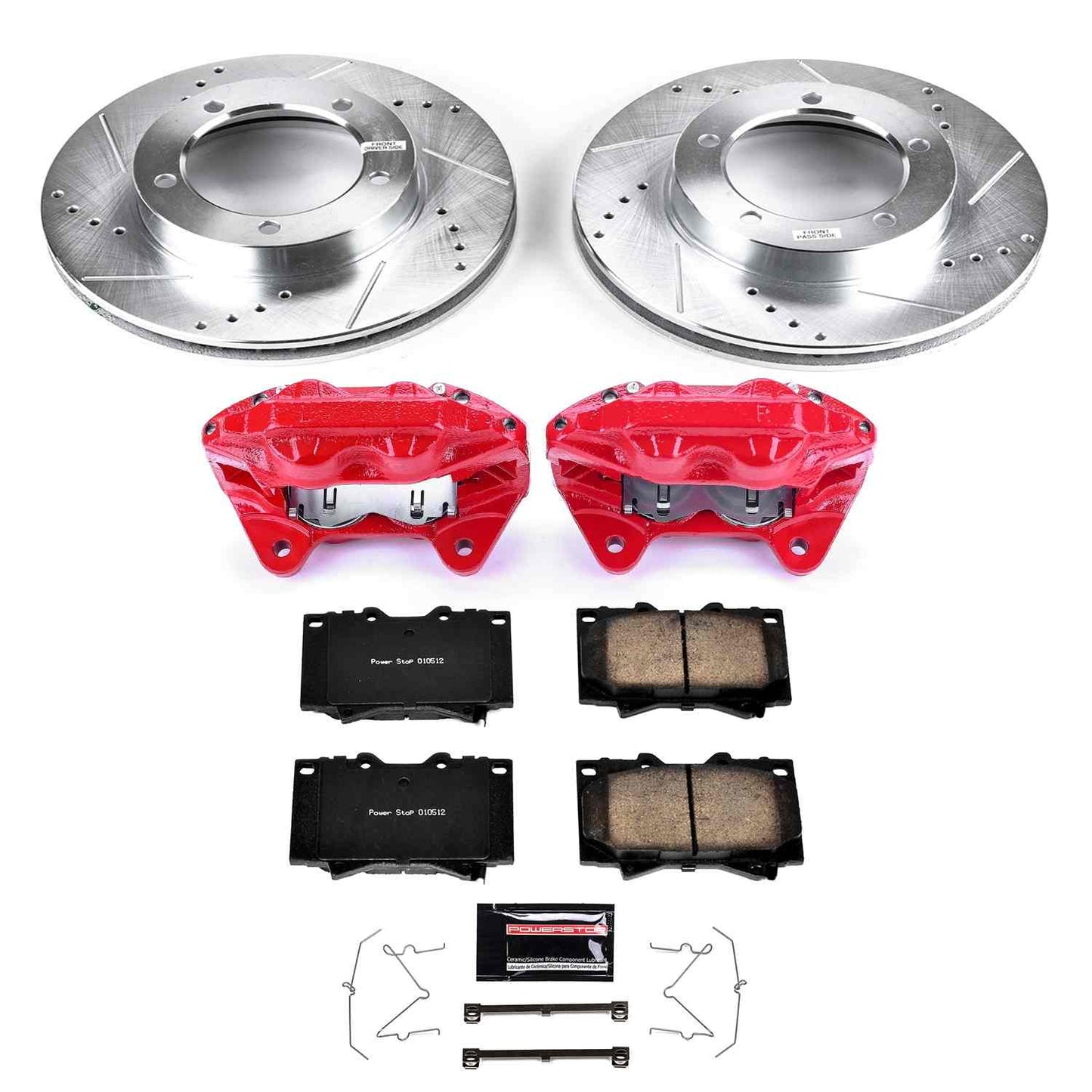 PowerStop Power Stop 03-07 Lexus LX470 Z23 Evolution Kit w/ Calipers - Front KC1132A