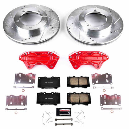 PowerStop Power Stop 98-02 Lexus LX470 Z23 Evolution Kit w/ Calipers - Front KC1132