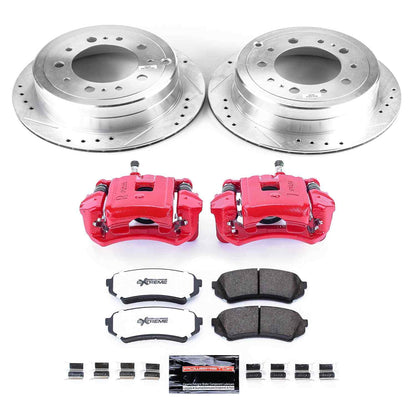 PowerStop Power Stop 98-07 Lexus LX470 Rear Z36 Truck & Tow Brake Kit w/Calipers KC1134-36