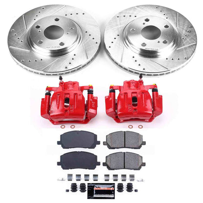 PowerStop Power Stop 01-07 Toyota High Lander Z23 Evolution Kit w/ Calipers - Front KC1137