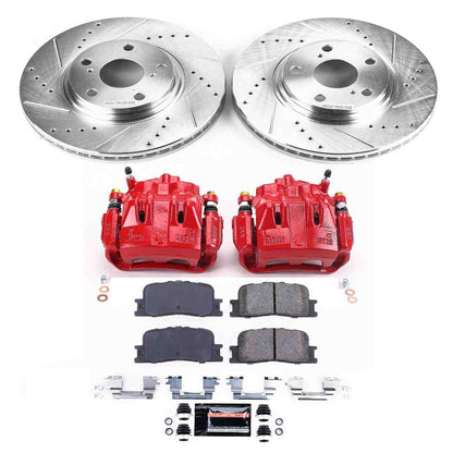 PowerStop Power Stop 04-06 Lexus ES330 Z23 Evolution Kit w/ Calipers - Front KC1141
