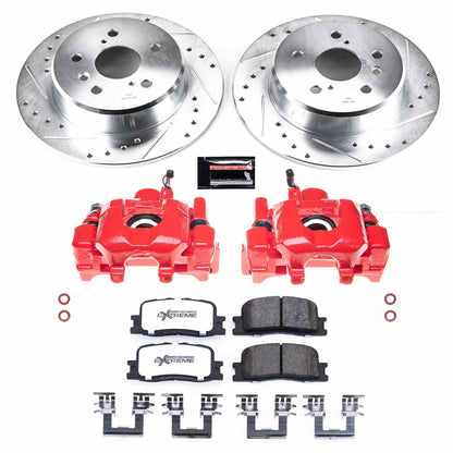 PowerStop Power Stop 01-03 Toyota High Lander Rear Z36 Truck & Tow Brake Kit w/Calipers KC1148A-36