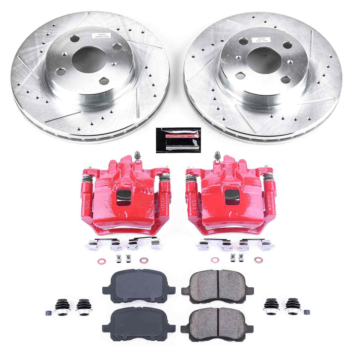 PowerStop Power Stop 98-02 Chevrolet Prizm Z23 Evolution Kit w/ Calipers - Front KC1152