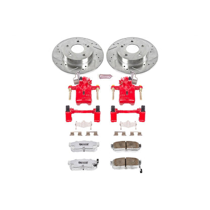 PowerStop Power Stop 96-01 Infiniti I30 Rear Z26 Street Warrior Brake Kit w/Calipers KC1168-26