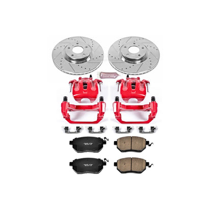 PowerStop Power Stop 06-07 Nissan Murano Z23 Evolution Kit w/ Calipers - Front KC116A