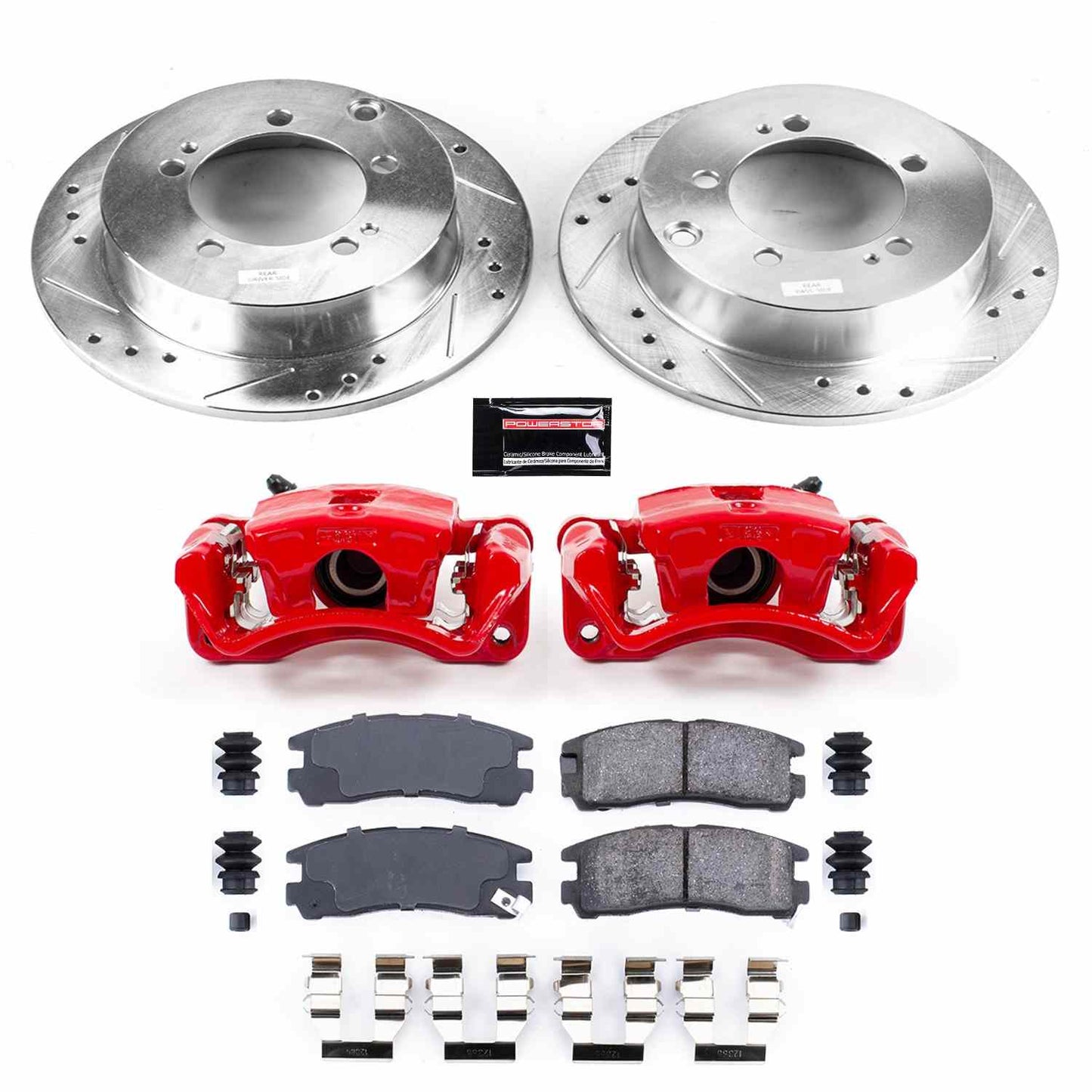 PowerStop Power Stop 95-05 Chrysler Sebring Z23 Evolution Kit w/ Calipers - Rear KC1203