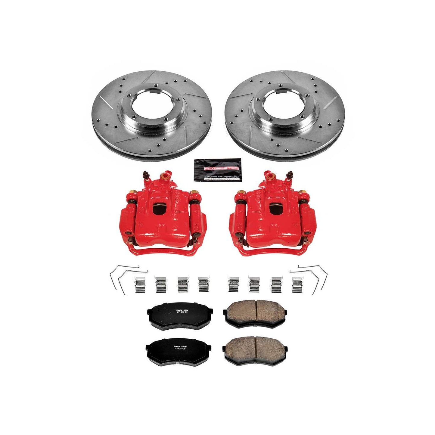 PowerStop Power Stop 95-04 Toyota Tacoma Z23 Evolution Kit w/ Calipers - Front KC1232