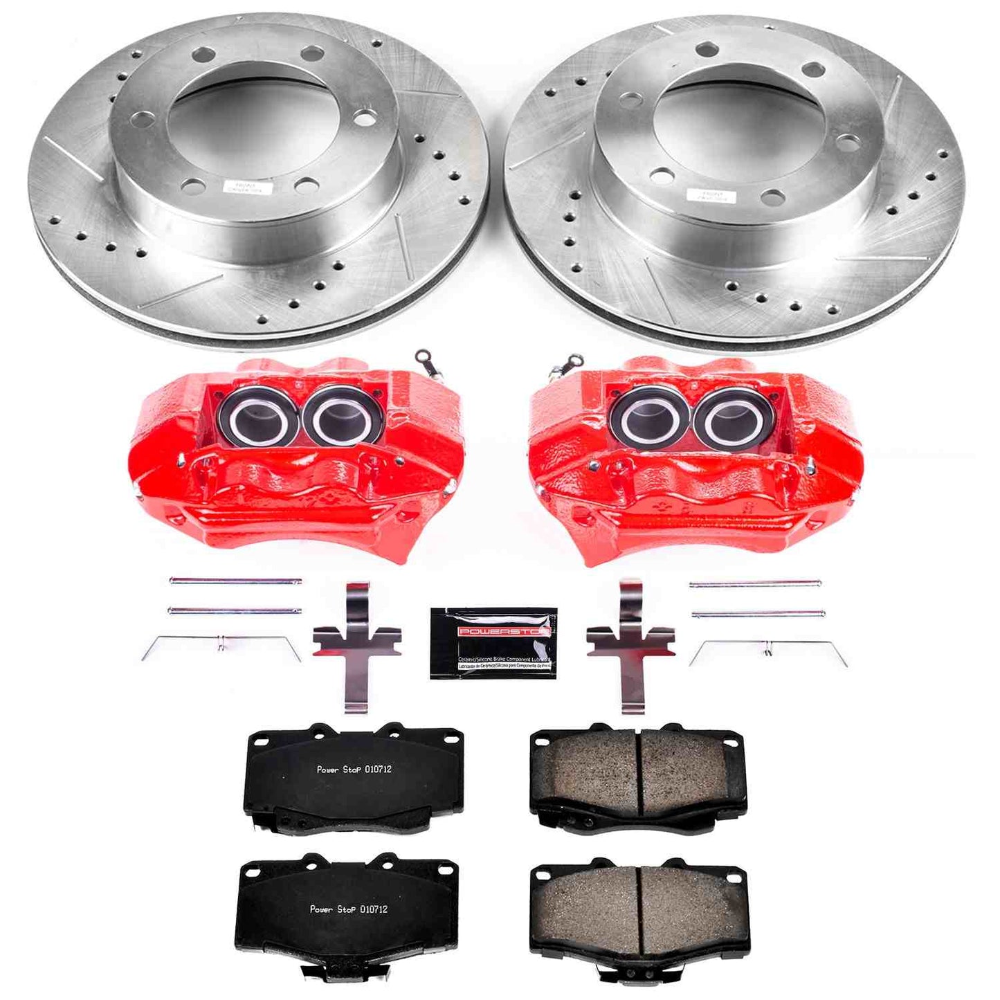 PowerStop Power Stop 95-02 Toyota 4Runner Z23 Evolution Kit w/ Calipers - Front KC1233