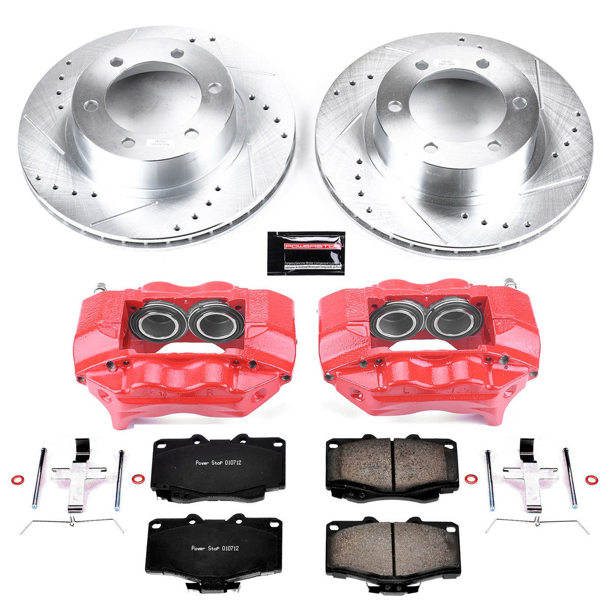 PowerStop Power Stop 95-02 Toyota 4Runner Z23 Evolution Kit w/ Calipers - Front KC1236