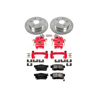 PowerStop Power Stop 97-01 Honda Prelude Z23 Evolution Kit w/ Calipers - Rear KC1243B