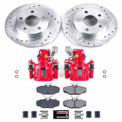 PowerStop Power Stop 93-05 Ford Taurus Z23 Evolution Kit w/ Calipers - Rear KC1298