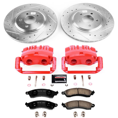 PowerStop Power Stop 1999 Ford Mustang Z23 Evolution Kit w/ Calipers - Front KC1304C