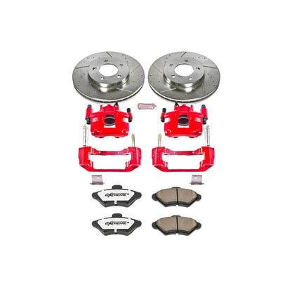 PowerStop Power Stop 93-97 Ford Thunderbird Front Z26 Street Warrior Brake Kit w/Calipers KC1325-26