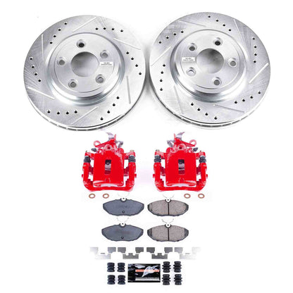 PowerStop Power Stop 03-06 Lincoln LS Z23 Evolution Kit w/ Calipers - Rear KC1361A