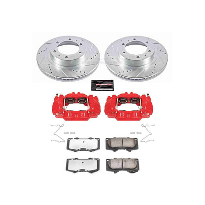 PowerStop Power Stop 03-09 Toyota 4Runner Front Z36 Truck & Tow Brake Kit w/Calipers KC137-36
