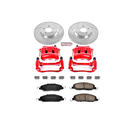 PowerStop Power Stop 05-10 Ford Mustang Z23 Evolution Kit w/ Calipers - Front KC1380