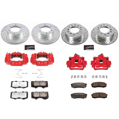 PowerStop Power Stop 03-09 Toyota 4Runner Z36 Truck and Tow Kit w/ Calipers - Front and Rear KC138-36