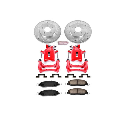 PowerStop Power Stop 05-11 Ford Mustang Z23 Evolution Kit w/ Calipers - Rear KC1384