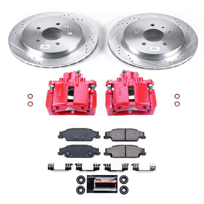 PowerStop Power Stop 03-07 Cadillac CTS Z23 Evolution Kit w/ Calipers - Rear KC1425