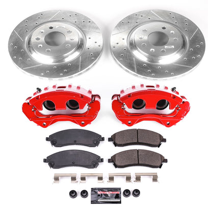 PowerStop Power Stop 06-07 Cadillac CTS Z23 Evolution Kit w/ Calipers - Front KC1429