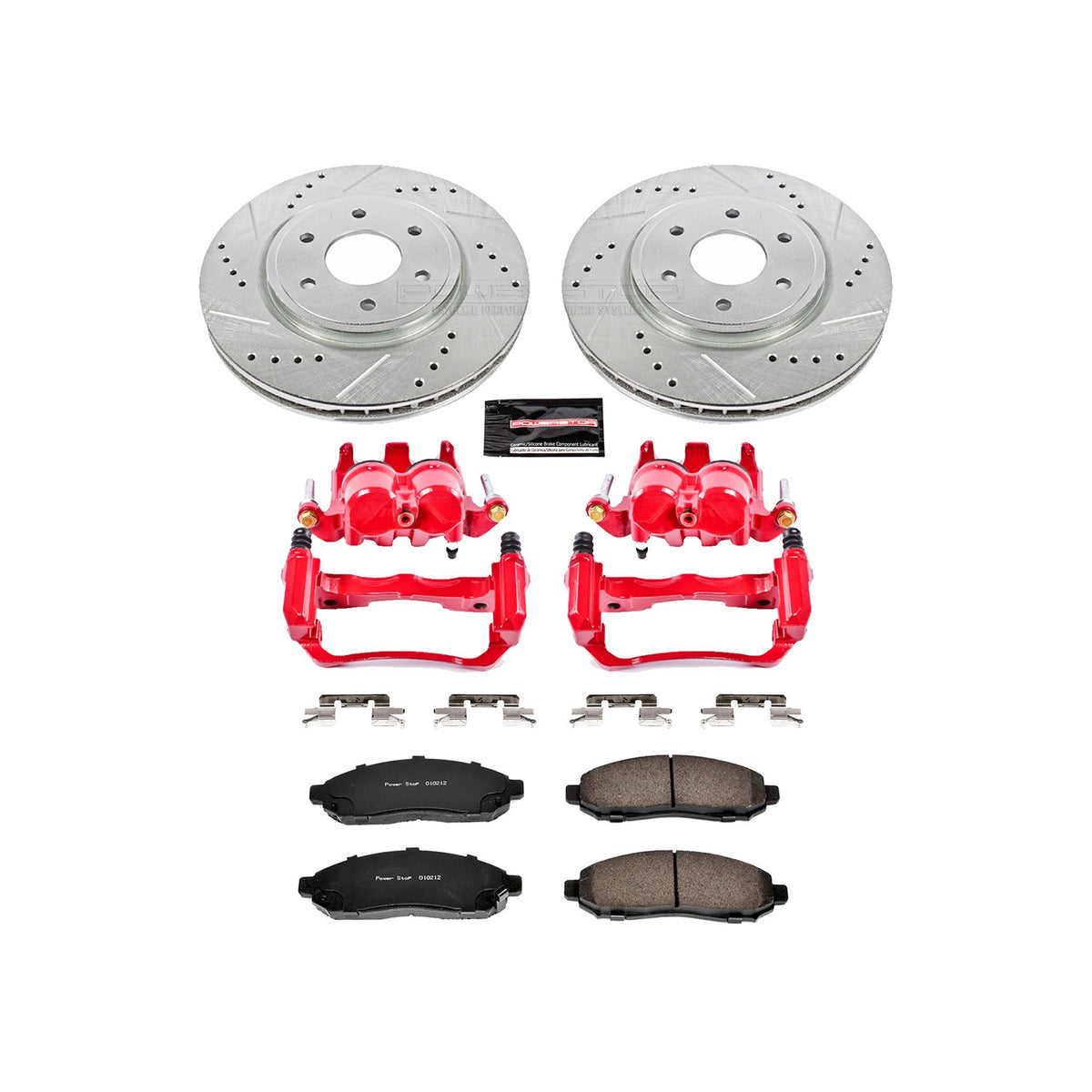 PowerStop Power Stop 05-18 Nissan Frontier Z23 Evolution Kit w/ Calipers - Front KC142