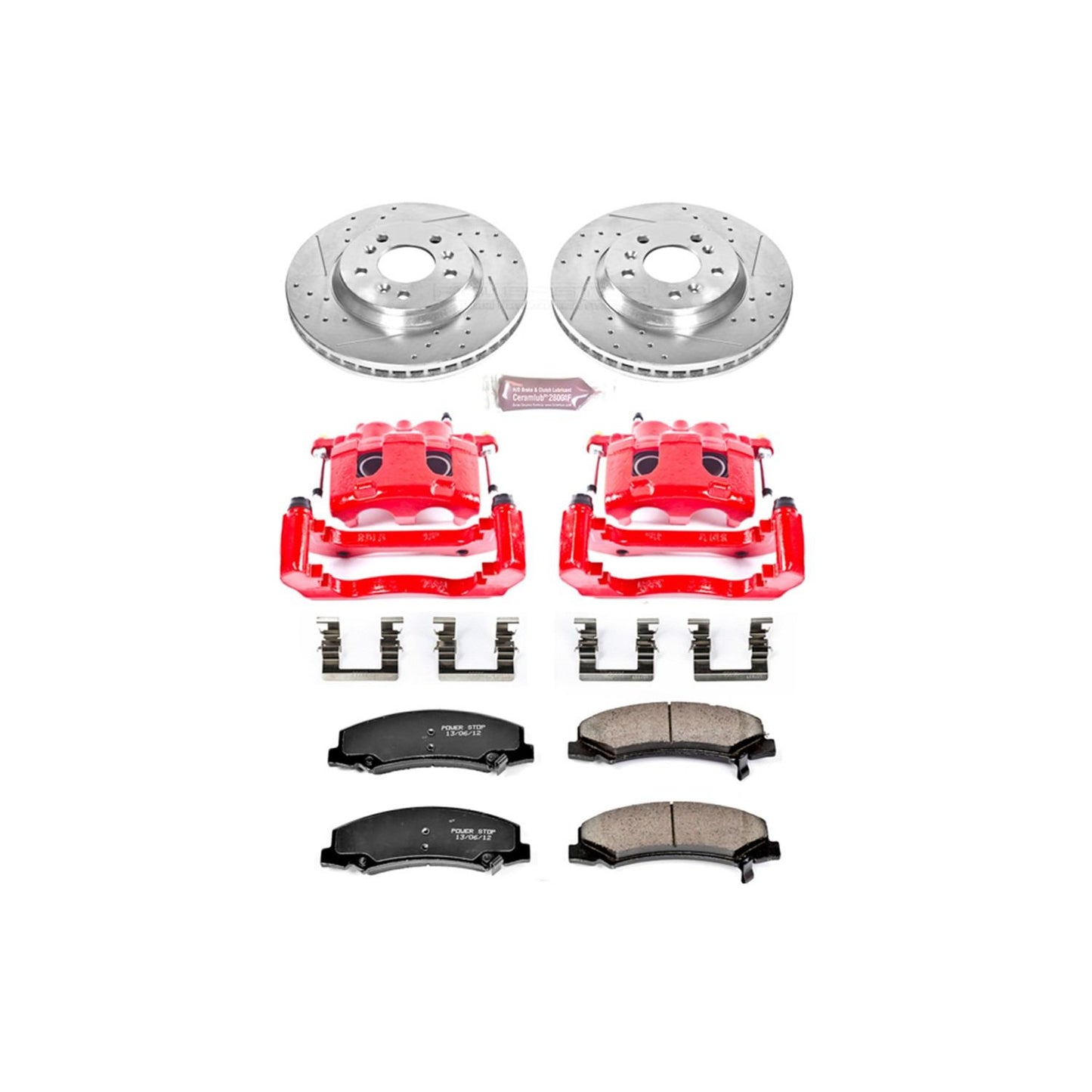 PowerStop Power Stop 06-11 Buick Lucerne Z23 Evolution Kit w/ Calipers - Front KC1437