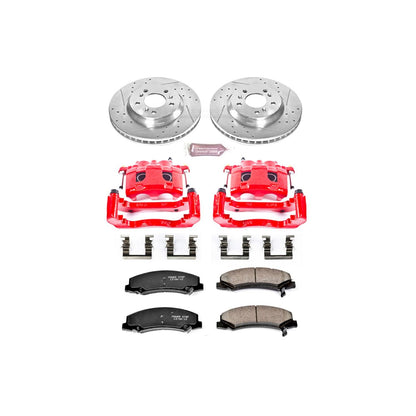 PowerStop Power Stop 06-11 Buick Lucerne Z23 Evolution Kit w/ Calipers - Front KC1437