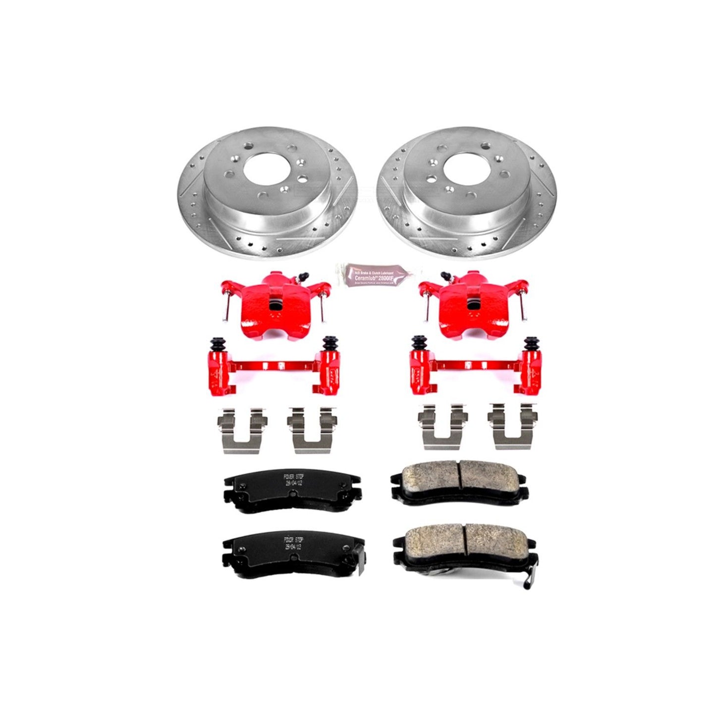 PowerStop Power Stop 08-09 Buick Allure Z23 Evolution Kit w/ Calipers - Rear KC1440