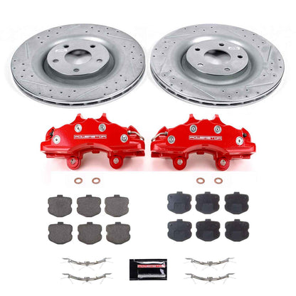 PowerStop Power Stop 13-06 Chevrolet Corvette Z23 Evolution Kit w/ Calipers - Front KC1444