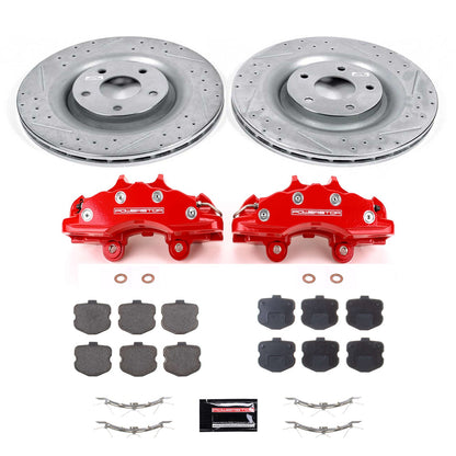 PowerStop Power Stop 13-06 Chevrolet Corvette Z23 Evolution Kit w/ Calipers - Front KC1444