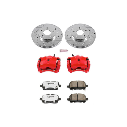 PowerStop Power Stop 08-11 Chevrolet HHR Front Z26 Street Warrior Brake Kit w/Calipers KC1448-26